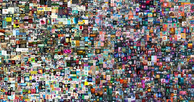 The First 500 Days NFT Artwork by Beeple